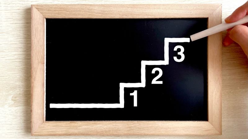 効率よく合格を目指す3つの学習ステップ